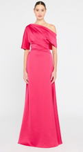 Load image into Gallery viewer, Theia Remi Draped Gown Passionfruit