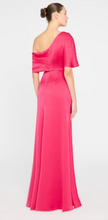 Load image into Gallery viewer, Theia Remi Draped Gown Passionfruit