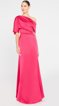 Load image into Gallery viewer, Theia Remi Draped Gown Passionfruit