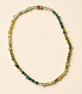 Mignonne Gavigan Tompkins Necklace Green Multi