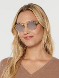 Krewe St. Louis Matte Oyster to Crystal Mirror Polarized 24K