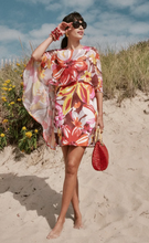 Load image into Gallery viewer, Frances Valentine Mini Cape Dress Sun Floral