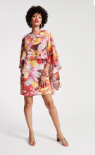 Load image into Gallery viewer, Frances Valentine Mini Cape Dress Sun Floral