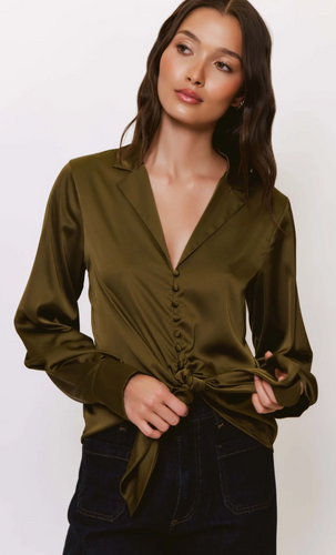 Hutch Carys Top Lush Olive