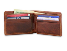 Load image into Gallery viewer, Smathers &amp; Branson Bi Fold Wallet Trout and Fly