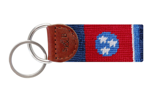 Smathers & Branson Key Fob Tennessee State Flag