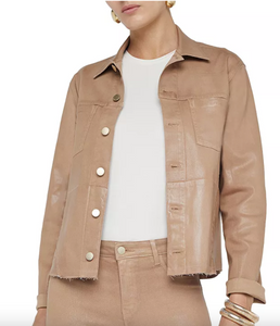 L'Agence Janelle Jacket Cappuccino Coated