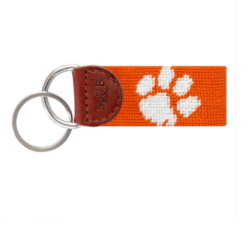 Smathers & Branson Key Fob Clemson Orange