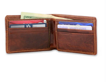 Load image into Gallery viewer, Smathers &amp; Branson Bi-Fold Wallet UT Checkerboard