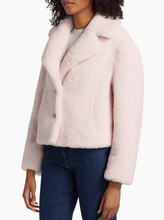 Load image into Gallery viewer, Love Shack Fancy Atira Teddy Jacket Pale Pink