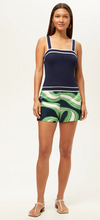 Load image into Gallery viewer, Trina Turk Annah Flat Front Short Serene Satin