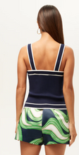 Load image into Gallery viewer, Trina Turk Break Point Contrast Trim Knit Cami Top