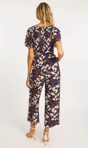 Caballero Charlize Jumpsuit Navy Ginko