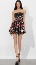 Load image into Gallery viewer, Alice &amp; Olivia Asha Strapless Structured Bubble Hem Mini