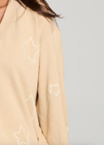 Chaser Dessert Star Sweatshirt Cappuccino