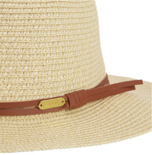 Load image into Gallery viewer, Barbour Ladies Evelyn Hat Natural