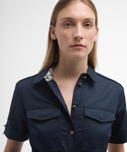 Load image into Gallery viewer, Barbour Ivy Midi Dress Dark Navy