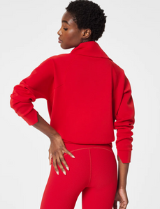 Spanx Airessential 1/2 Zip Spanx Red