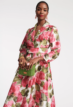 Load image into Gallery viewer, FV Lucille Dupioni Dress Pretty Peonies