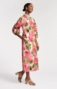 Frances Valentine Minnow Maxi Dress Pretty Peonies