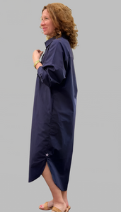 Piper Long Dress Navy