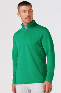 MM Highland Quarter Zip Golf Green