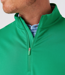 MM Highland Quarter Zip Golf Green