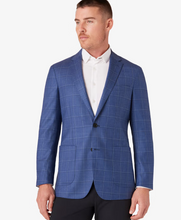 Load image into Gallery viewer, MM Lavelle Blazer True Blue Windowpane