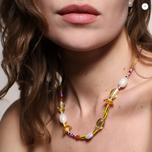 Load image into Gallery viewer, MG Coco Necklace Yellow