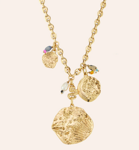 MG Carmen Charm Necklace Gold