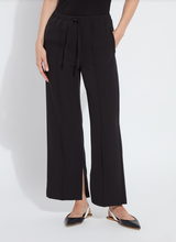 Load image into Gallery viewer, Genevieve Drawstring Trouser Black