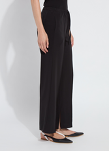 Load image into Gallery viewer, Genevieve Drawstring Trouser Black