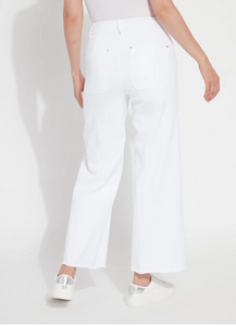 Erin Denim Pant White