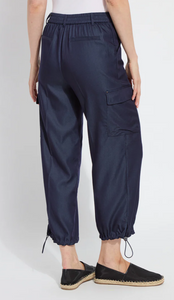 Monique Tailored Cargo Solid Indigo