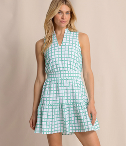 ST Londyn Eyelet Dress Simply Green