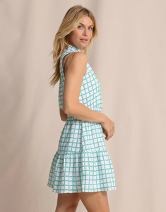 ST Londyn Eyelet Dress Simply Green