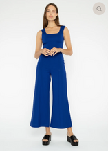 Load image into Gallery viewer, RR Ponte Tank Cropped Jumpsuit Cobalt