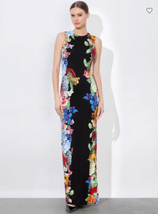 A&O Delora Maxi Dress Garden Brunch