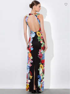 A&O Delora Maxi Dress Garden Brunch