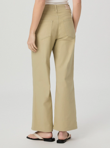 Ari Wide Leg Tie Waist Pant Olive