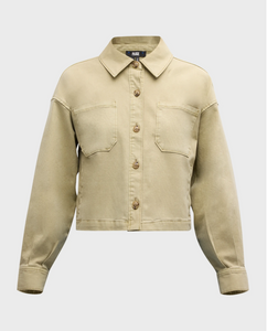Connor Shacket Vintage Pale Olive