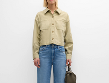 Load image into Gallery viewer, Connor Shacket Vintage Pale Olive