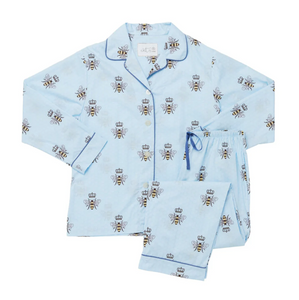 Queen Bee 🐝 PJ Set Blue