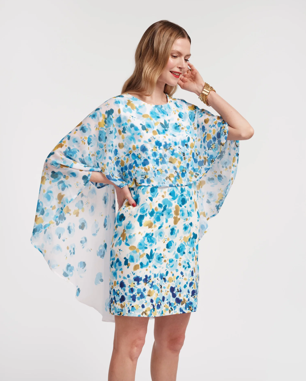 FV Mini Cape Dress Pocket Full of Posies M