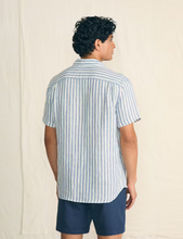 Load image into Gallery viewer, Palma Men&#39;s Linen Shirt Striped