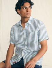 Load image into Gallery viewer, Palma Men&#39;s Linen Shirt Striped