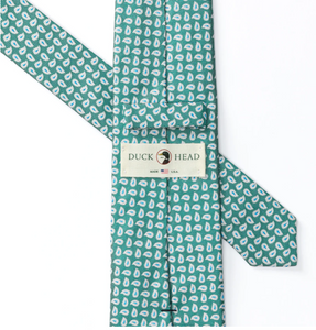 DH Men's Silky Paisley Tie