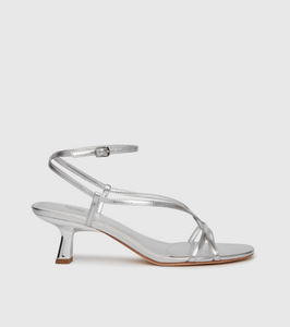 Paige Emeline Heel Silver