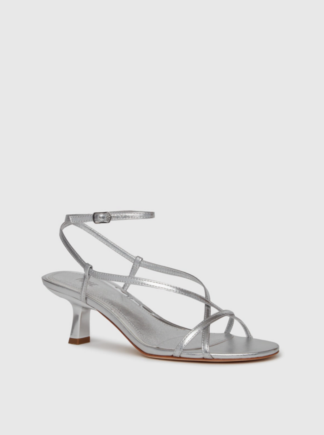 Paige Emeline Heel Silver