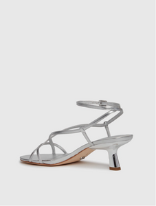 Paige Emeline Heel Silver